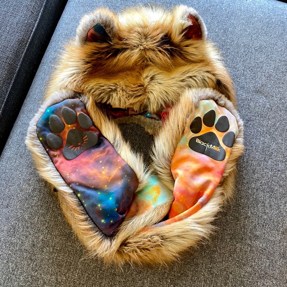 BLACKMILK RED FOX RAINBOW GALAXY SPIRITHOOD